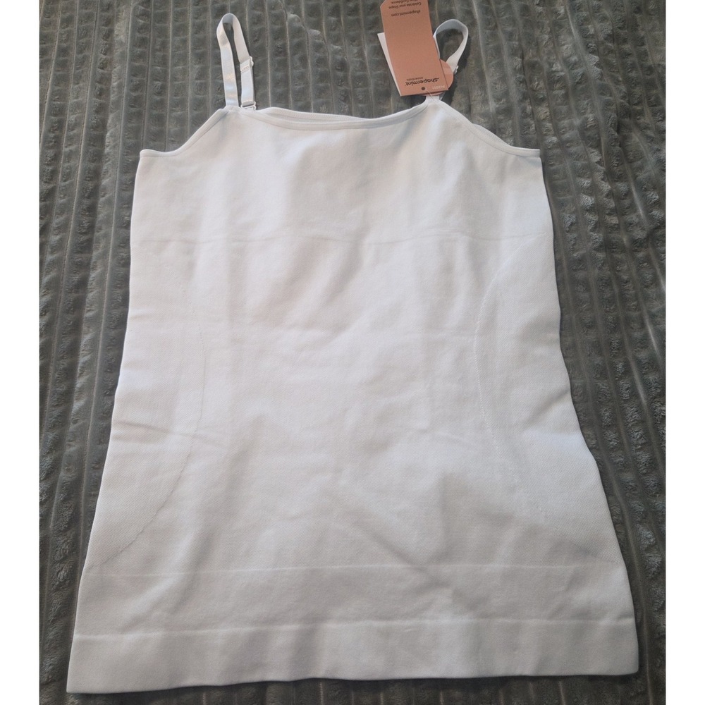Shapermint Essentials All Day Every Day Shaping Cami White XL Adjustable Straps